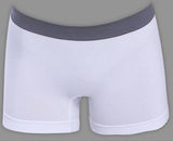 Swim4Fit Womens Wear White Women's 3 Color Solid Exercise Shorts