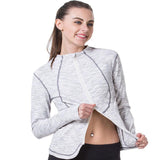 Swim4Fit Womens Wear Women's Long Sleeve Two Tone Sports Coat