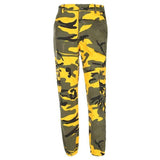 Swim4Fit Womens Wear Yellow / S 2017 Women Camouflage Pants Casual Camo Sweatpant Fashion Harem Autumn Winter Pants High Waist Loose Ladies Trousers Streetwear